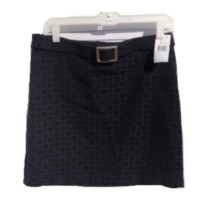 Black and Blue Tahari Skirt. NWT. Size 8